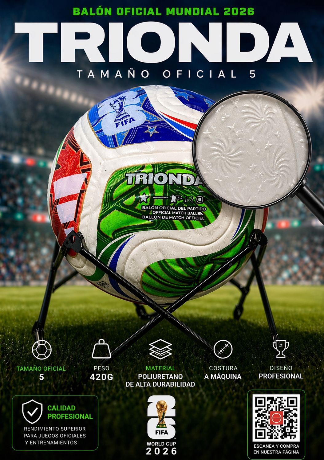 BALON MUNDIAL TRIONDA 2026 1.1